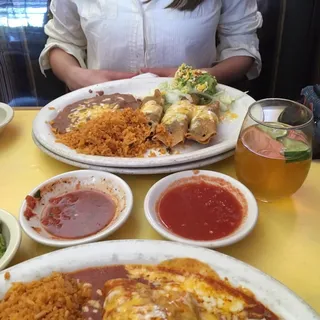 3 Carne Machaca Taquitos