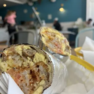 Breakfast burrito