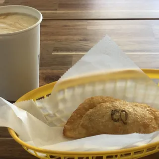 #8. Cebolla and Queso Empanada