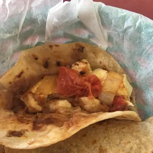 Taco de queso!! El más rico