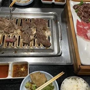 Brisket, Beef Belly, &amp; Bulgogi