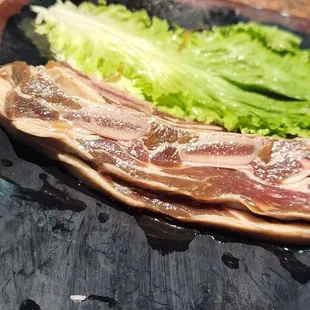 Marinated bone-in short ribs