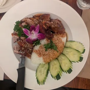 Cham Thai crispy duck