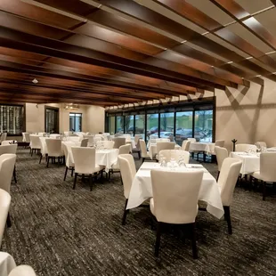 Indulge in a culinary journey of Brazilian flavors at Chama Gaucha's main dining.