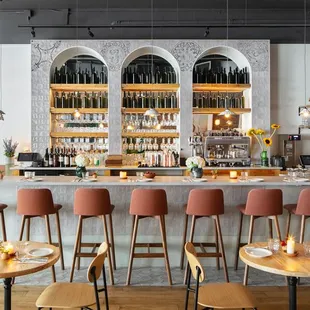 a view of the bar