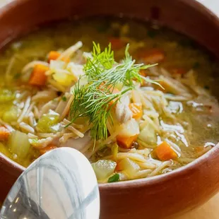 Chicken Noodle ( fideo ) Soup