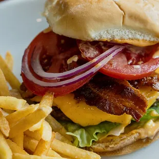 Cheeseburger with Extra Bacon