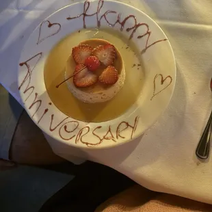 In the picture we picked the Brazilian Flan and it was WONDERFUL.