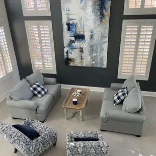 Finished painting hung!