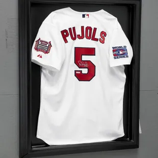 Sport Jersey in Black Wood Moulding Shadow Box Frame!