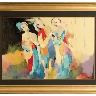 Gold Wood Moulding with Black Matte and Gold Fillet!