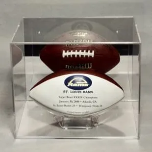 Clear Acrylic Case with Mirror Background!