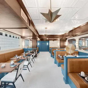 the dining area