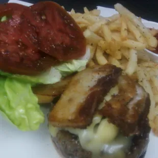 love porkbelly on my burgers