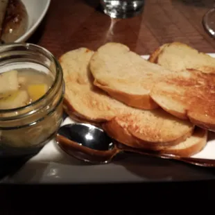 Challah with guava compote