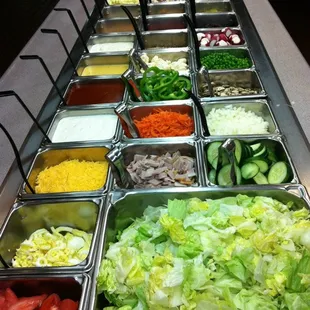 salads, interior