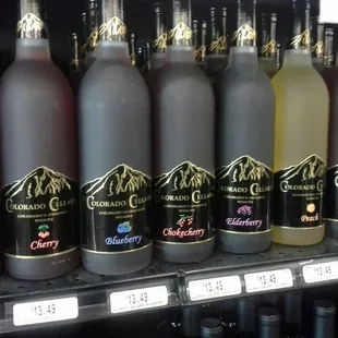 Chambers has a GREAT selection of local wines!
