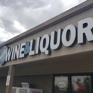front of store