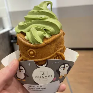 Matcha ice cream