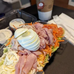 Chef Salad was huuuuge!