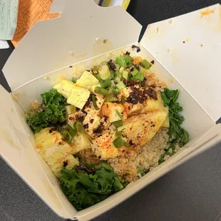 Breakfast Power Bowl no cheese