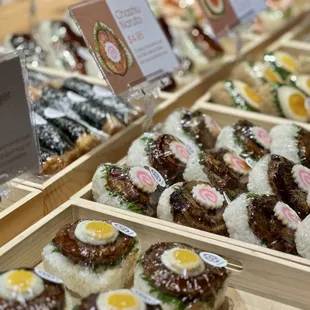 Assorted onigiri