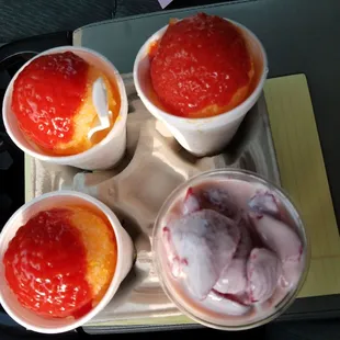 Perfect 10 Mangonadas and Fresas con Crema