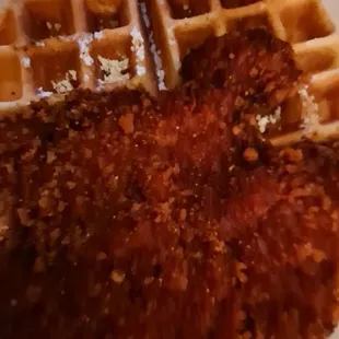 Yummy Chicken and Waffle