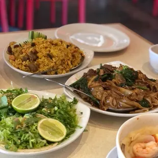 33. Tom Yum Soup  7. Lao Tacos 72. Basil Fried Rice