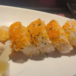 Spicy Crab with soy paper