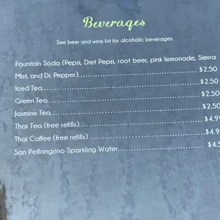 Beverages