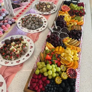 Fruit and Sweets Grazing Table