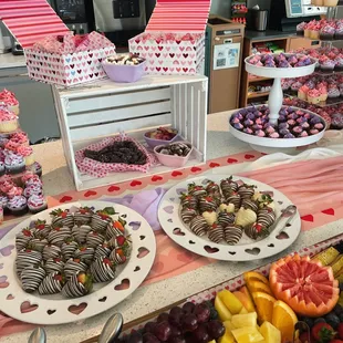 Fruit and Sweets Grazing Table