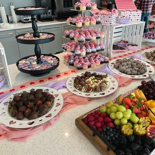 Fruit and Sweets Grazing Table
