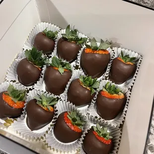 Chocolate covered strawberries