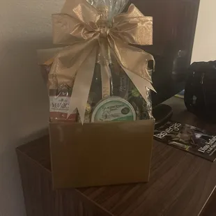 Champagne gift box