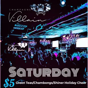 a crowd of people at a nightclub