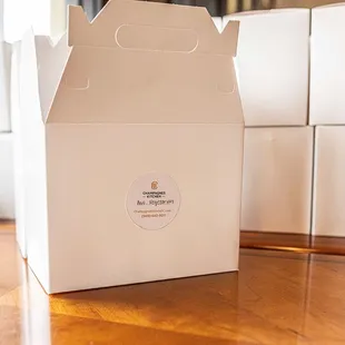 Box Lunches - Catering. Sandwich, cookie and chips