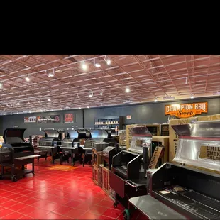 the inside of a restaurant