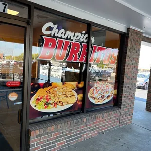 Burritos, street tacos, bowls, quesadillas, breakfast too