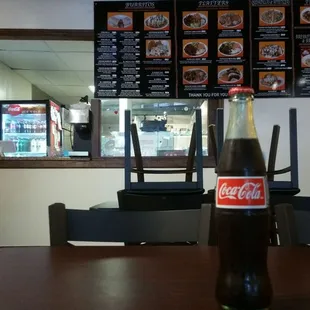 Easy to read menus...