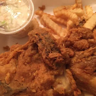 Chicken dinner all white