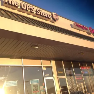 In the strip shopping center on Route 1