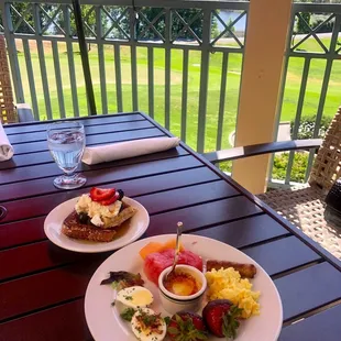 Sunday brunch with a view