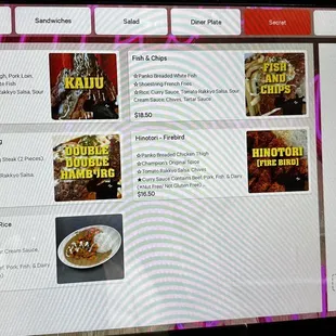 Champion's Curry menu 2/2023