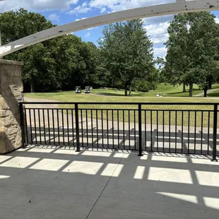 Outdoor patio view of 18