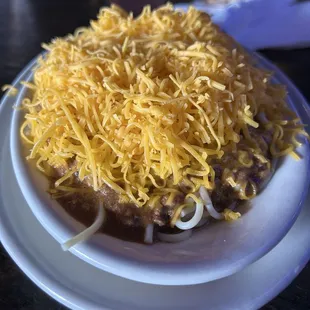 Empress Chili 1922 recipe, 3-way.