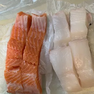 Steelhead Trout and Halibut