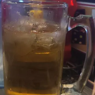 WARM BEER had to get ice