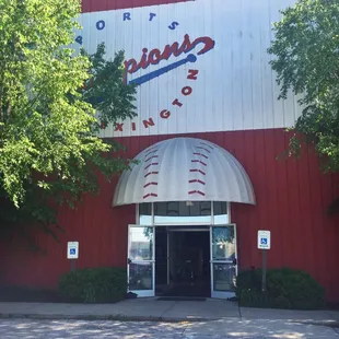 front entrance